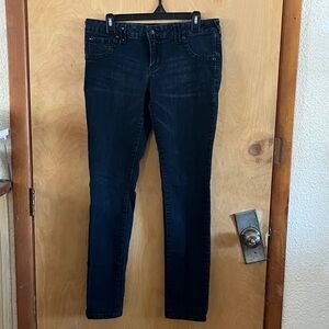 Maurices Dark Indigo Skinny Jeans